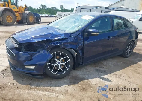 2017 Ford Focus Sel z USA, uszkodzony, nr VIN 1FADP3H26HL283248